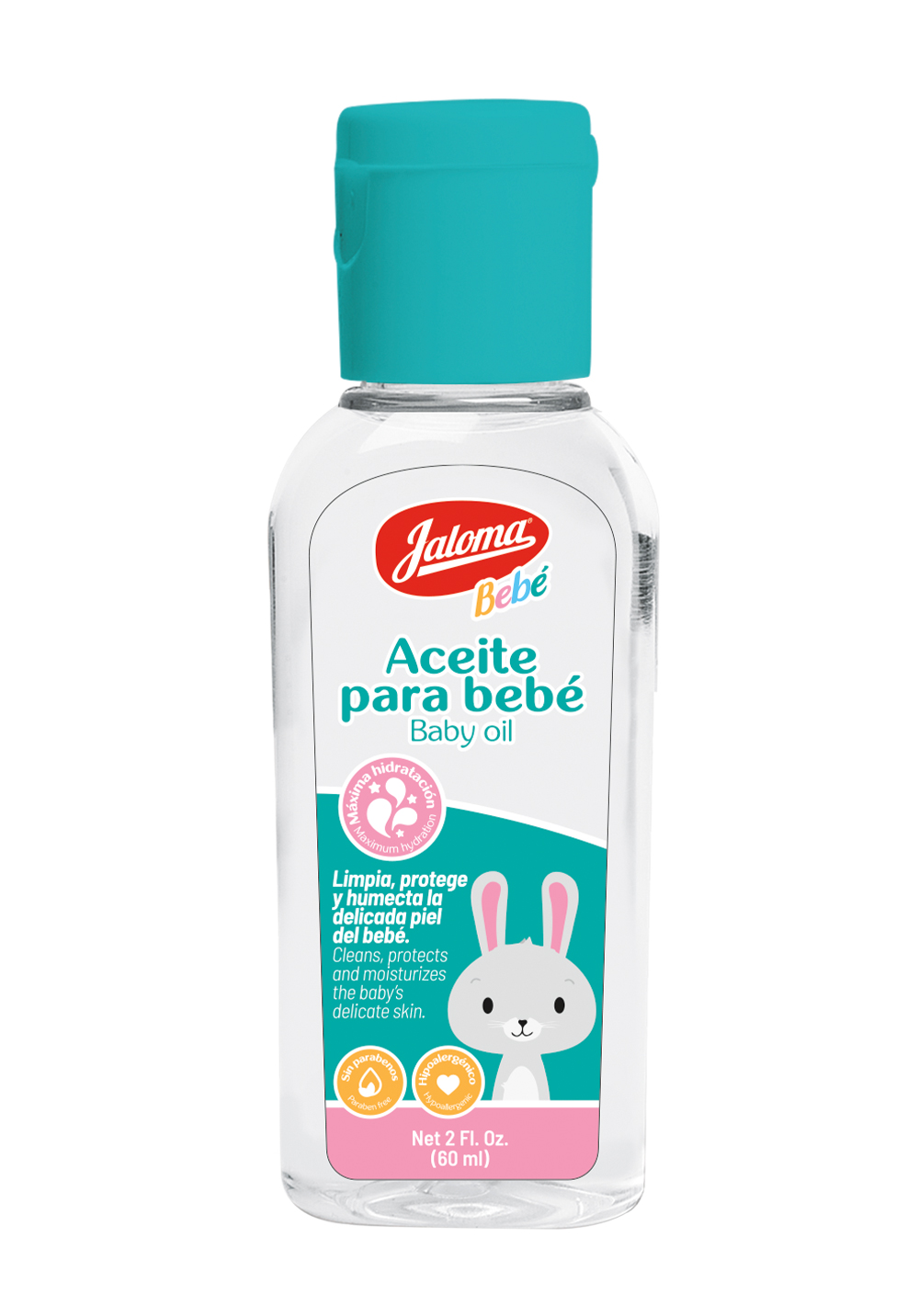 Aceite para bebé, frasco 60 ml