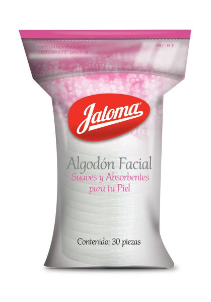 Algodón facial, 30 piezas