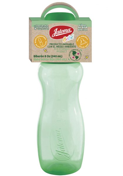 Biberón biodegradable Siluette 8 oz