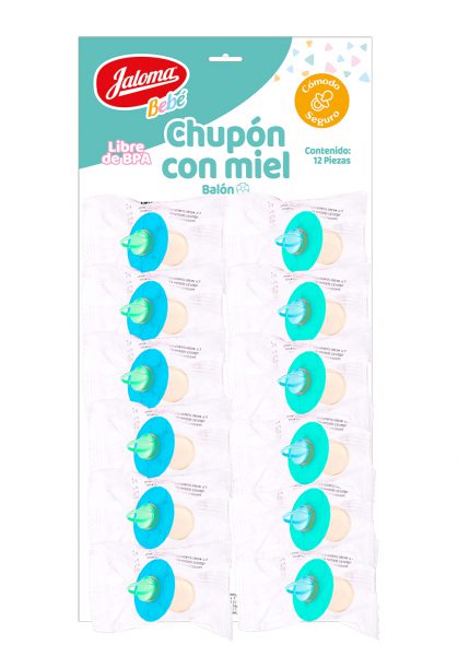 Chupón Cartera figura Balón,12 piezas