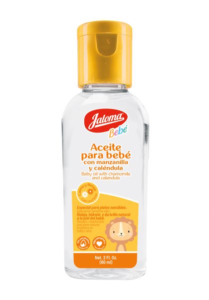 Aceite para bebé con manzanilla y caléndula 60 ml