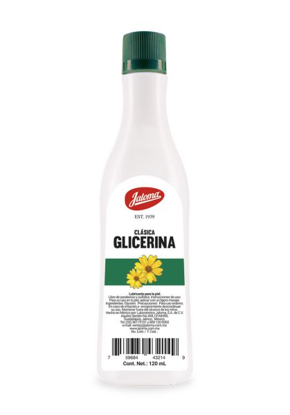 Glicerina clásica 120 ml.